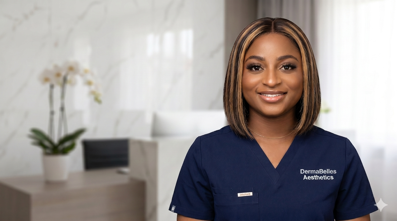 Damilola Belles, founder of DermaBelles Aesthetics